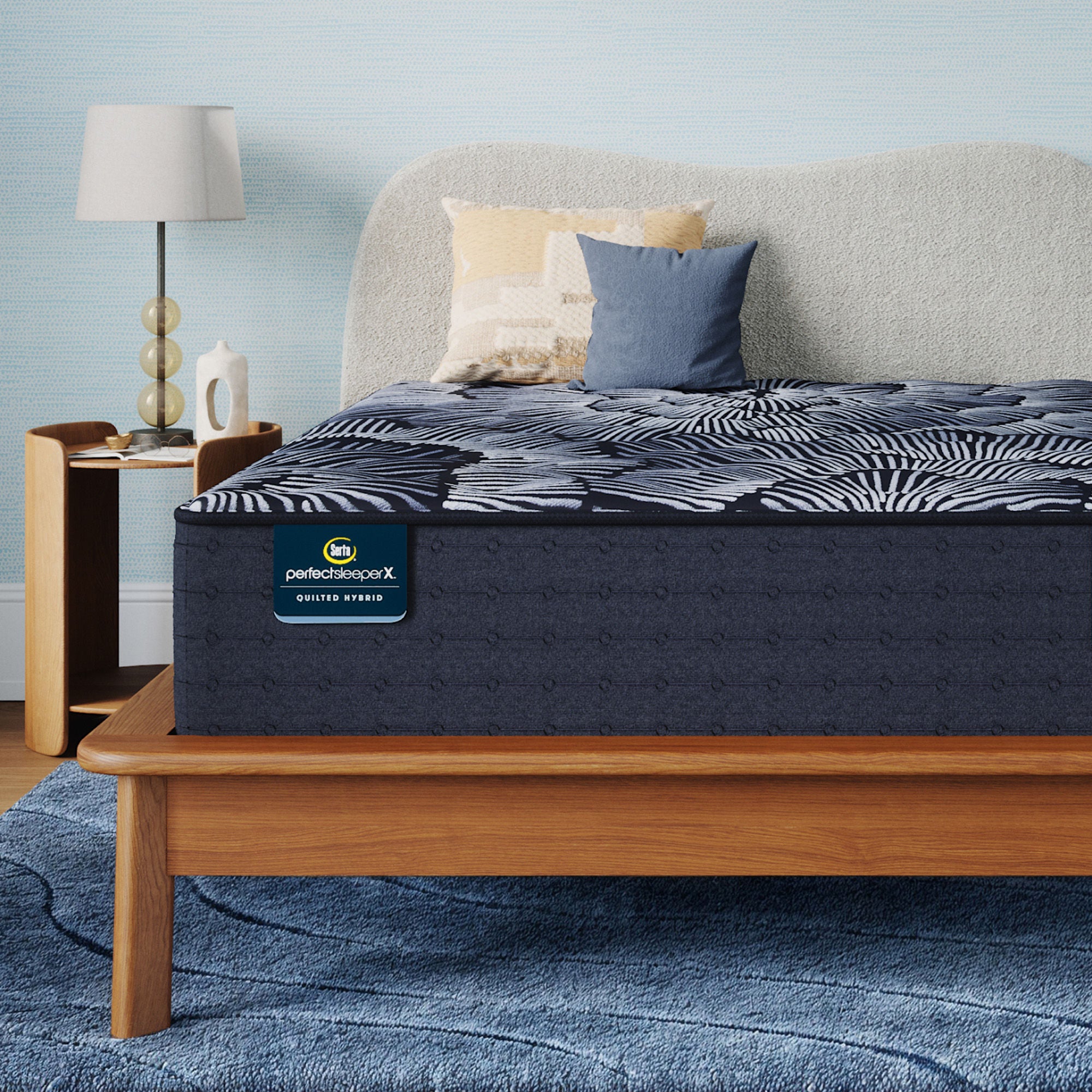 Modern Mattress in Cozy Bedroom Setting